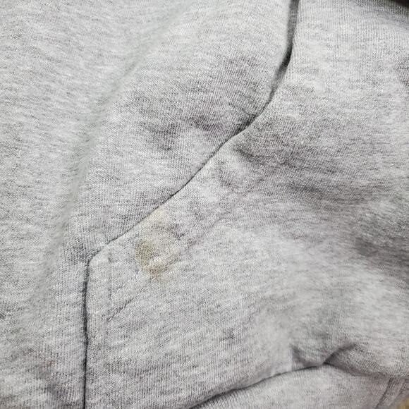 Riggs by Wrangler WorkWear Gray Thermal Full Zip Hoodie XL Distressed - Picture 6 of 7